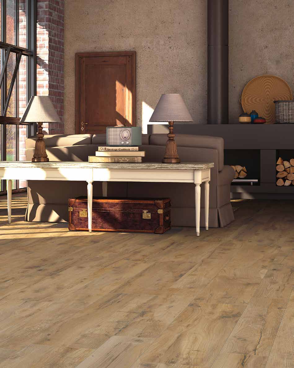 Woodland Oak Natural Timber Look Tile 1200x200x10mm Made In Italy