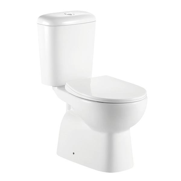 Noveen Toilets T6009P — YORK Rimless Toilet Suite