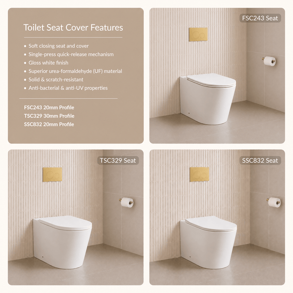Noveen Toilets T1003D – MILAN Geberit Package