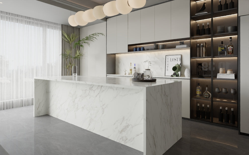 Grandeur Collection - SSG05 Ethereal Grey 3200x1600x12mm Matt Finish