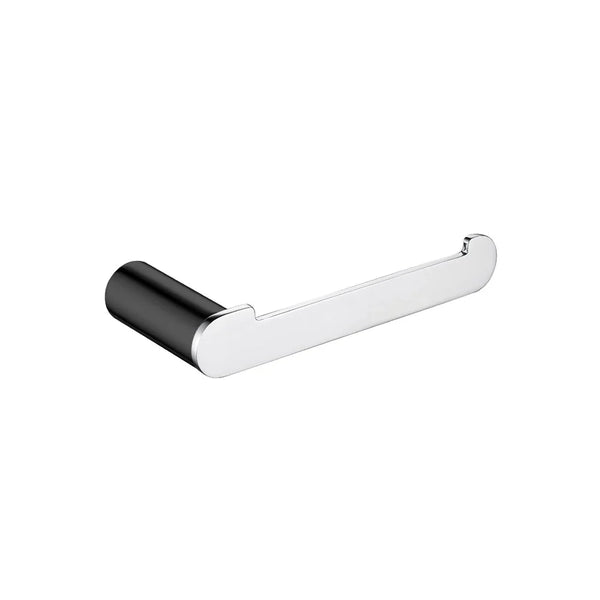 OXCH6513.TR RUSHY BLACK & CHROME TOILET PAPER HOLDER