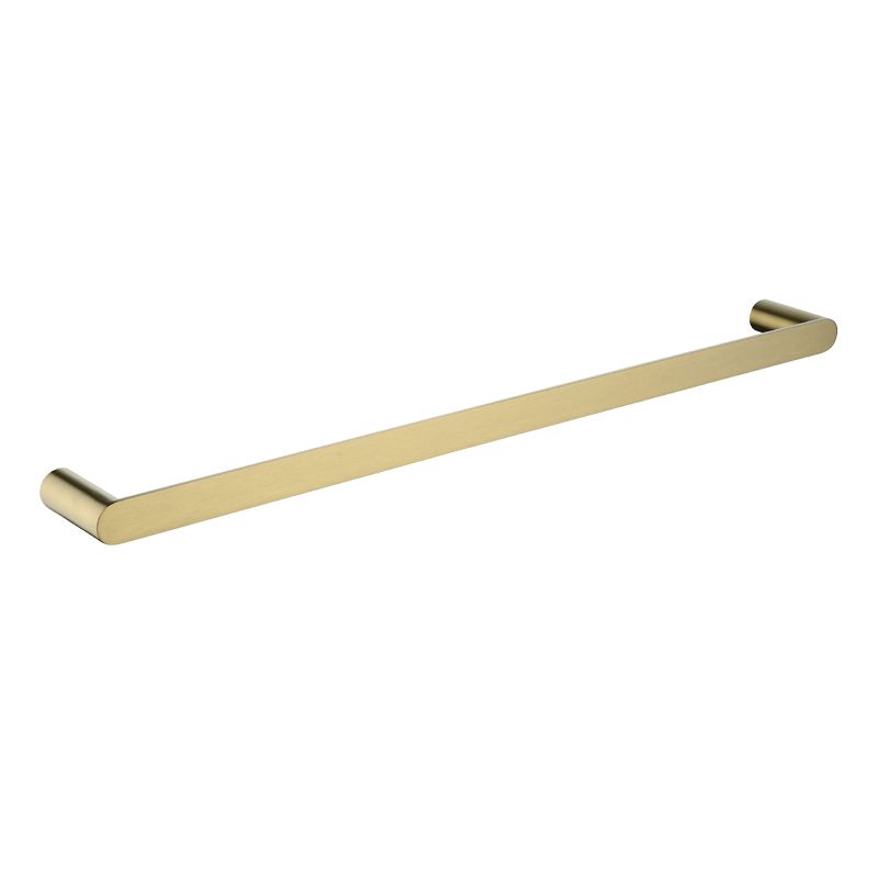 AR51.04 Esperia Brushed Yellow Gold Single Towel Rail 600mm
