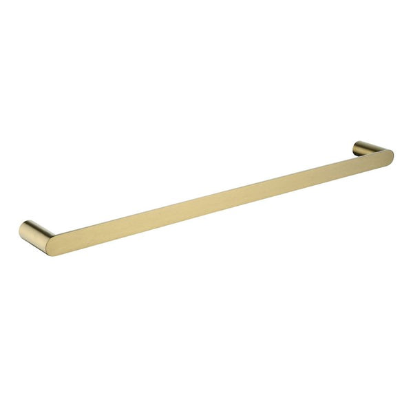 AR51.04 Esperia Brushed Yellow Gold Single Towel Rail 600mm