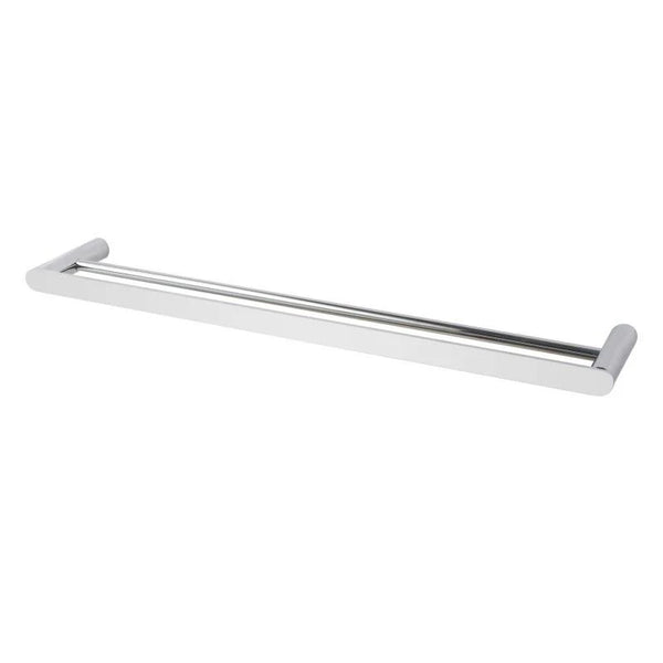 BU6502.8.TR RUSHY BRUSHED NICKEL DOUBLE TOWEL RAIL 800MM