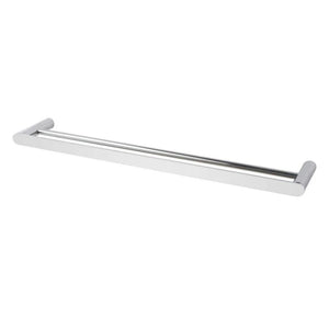 BU6502.TR RUSHY BRUSHED NICKEL DOUBLE TOWEL RAIL 600MM