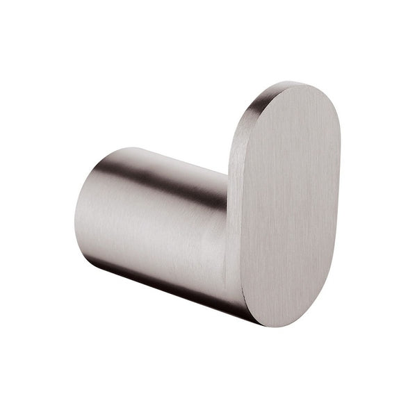 AR57.05 Esperia Brushed Nickel Round Robe Hook