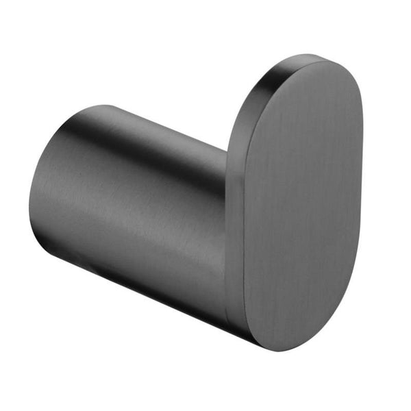 AR57.06 Esperia Gun Metal Grey Round Robe Hook