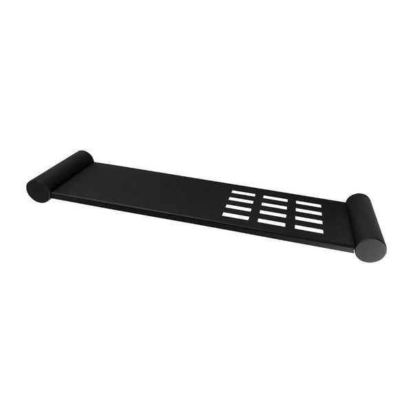 AR612.02 Esperia Matte Black Towel Shelf Bar