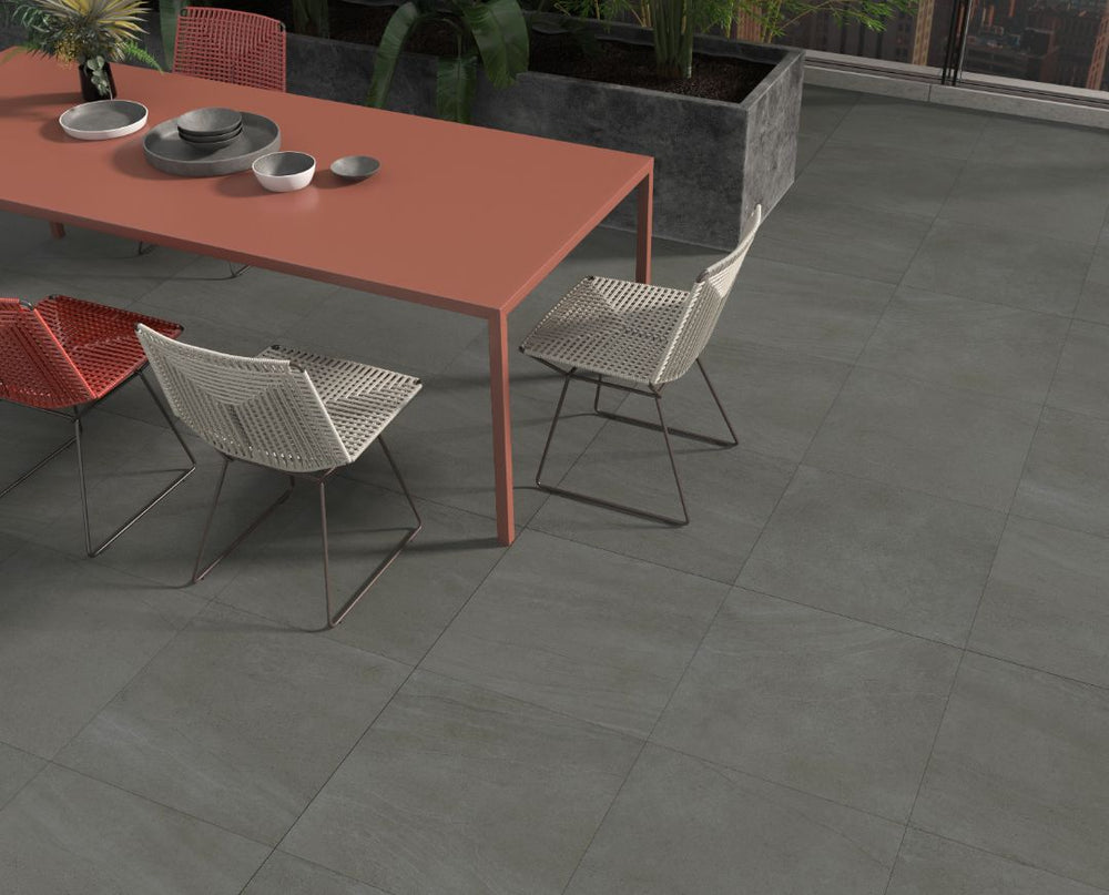 MAC0050 ASPEN CHARCOAL EXTERNAL RECTIFIED R11 600X600MM AS04R