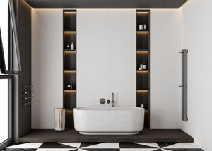 ATT0004 STELLAR WHITE JAPANESE TRACES MATT DECOR 300X600MM 7162