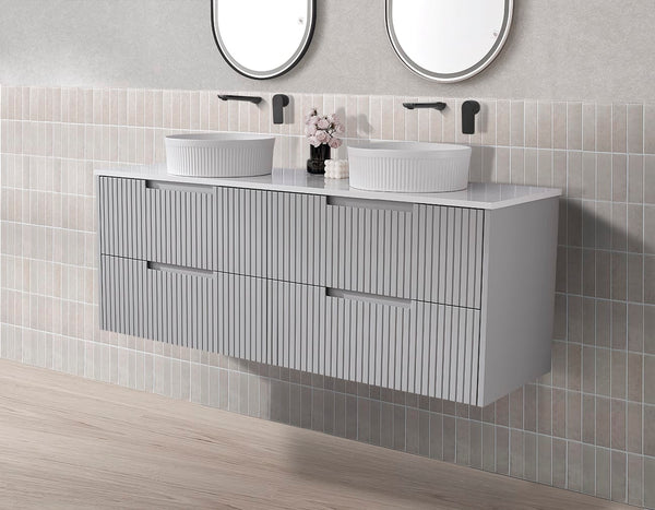 Avia Vanity WH86-600WUG Elena Collection Vanity 600mm - Urban Grey Single Bowl
