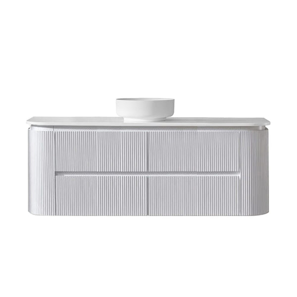Avia Vanities Bristol 1500mm Wall Hung Matt White Vanity CWH68-1500WM