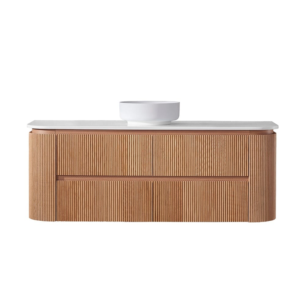 Avia Vanities Bristol 1500mm Wall Hung Rosewood Vanity CWH68-1500A6