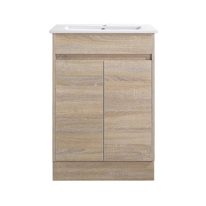 Avia Vanities Tobi Freestanding Vanity 600mm Prime Oak/Natural Timber SY05-600