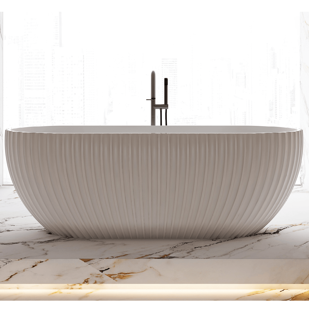 Azura Bathtubs SY-991-150MW Henley Collection Freestanding Bathtub 1500mm x 750mm x 580mm (Height)