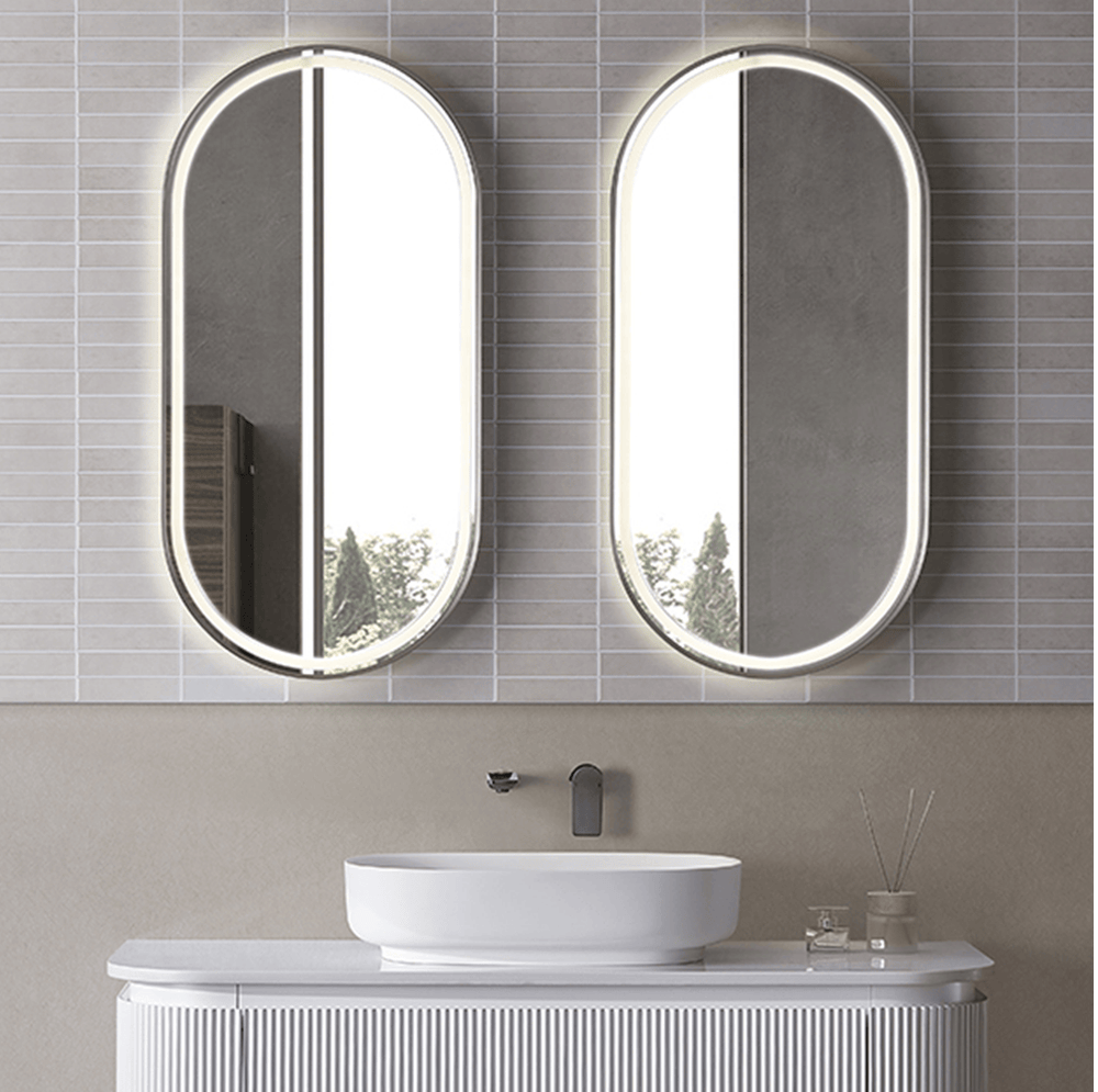 Azura simple LED MOSH-4590 Montego LED Mirror 450*900MM