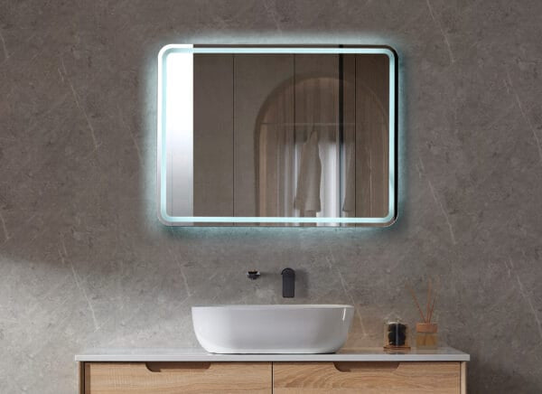 Azura simple LED MSH-8060 Lumi LED Mirror 800*600mm
