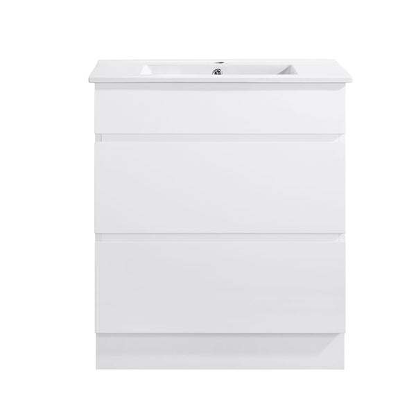 Azura Vanities CORE-750 Core Collection 750mm - Gloss White Single Bowl