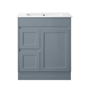Azura Vanities SK76-750WGM Quinn Collection Vanity 750mm - Matt Grey Single Bowl