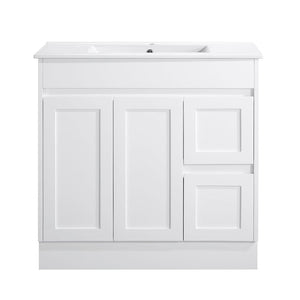 Azura Vanities SK76-900WM Quinn Collection Vanity 900mm - Matt White Single Bowl