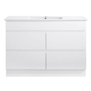 Azura Vanities CORE-1200 Core Collection 1200mm - Gloss White Single Bowl / Double Bowls