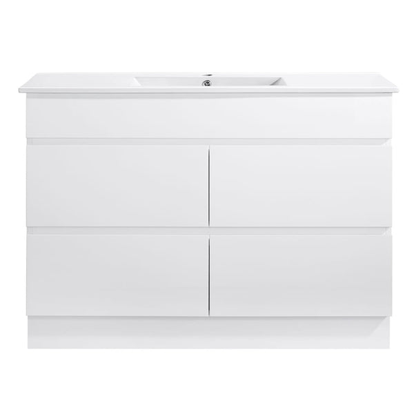 Azura Vanities CORE-1200 Core Collection 1200mm - Gloss White Single Bowl / Double Bowls