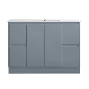 Azura Vanities SK7-1200WGM Sammy Collection Vanity 1200mm - Matt Grey Single Bowl / Double Bowls