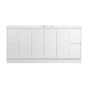 Azura Vanities SK7-1800W Sammy Collection Vanity 1800mm - Gloss White Double Bowls