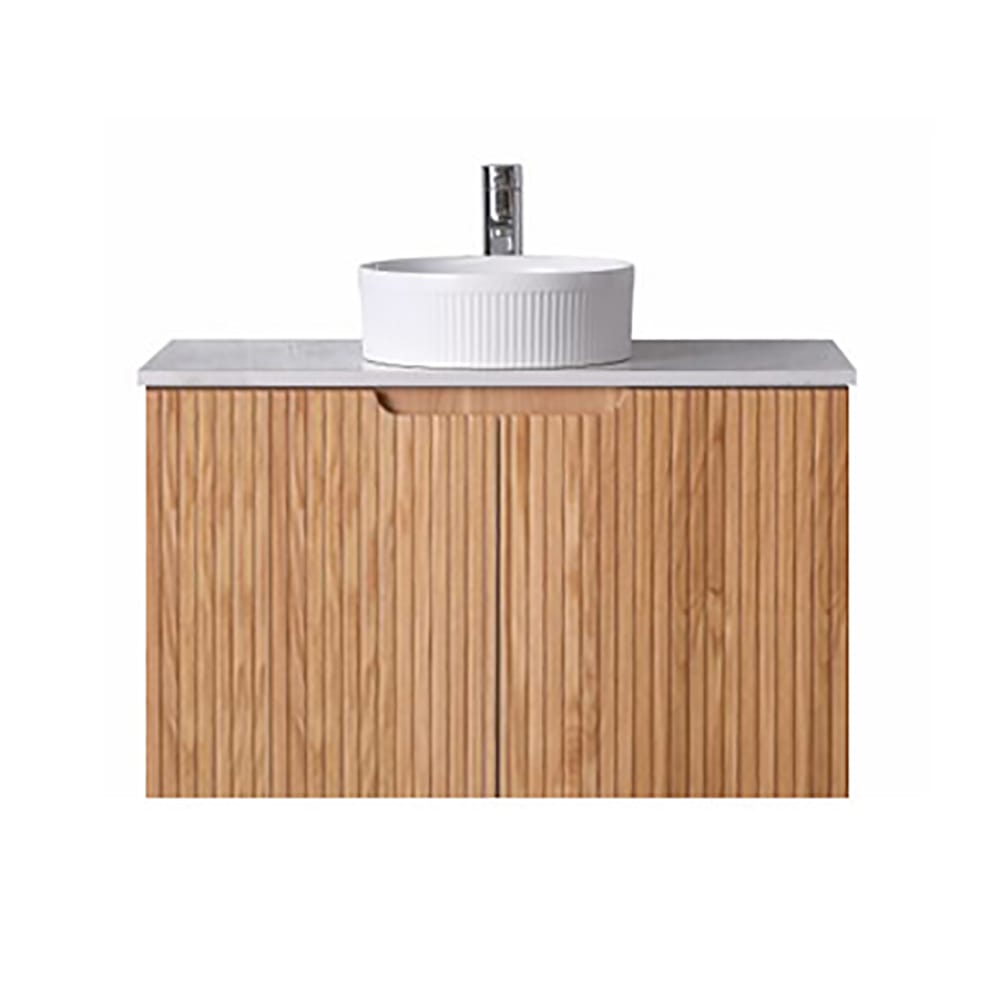 Azura Vanities WH56-750A6 Duplex Collection (Wall Hung) 750mm - Rosewood Single Bowl