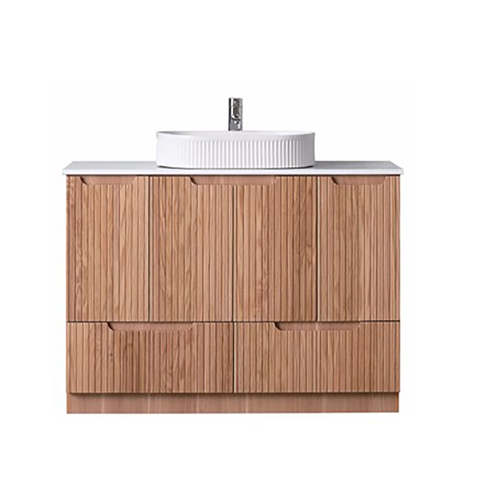 Azura Vanities WH56+SK56-1200A6 Duplex Collection (Floor Standing) 1200mm - Rosewood Single Bowl