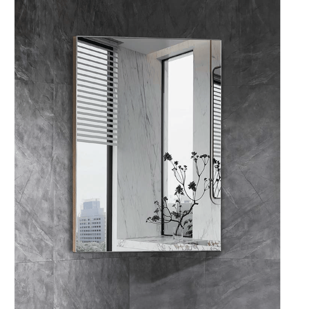 Azura Vanities CSH-6060MW Burma Collection 400x400x750MM Matt White SHAVING CABINET
