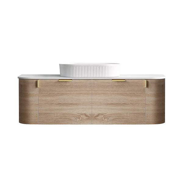 Azura Vanities CWH66-1500A8 Plateau Collection 1500mm - Natural Timber Single Bowl