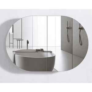 Azura Vanities OSH-9060MW Amber Collection 900X600x120MM Matt White SHAVING CABINET