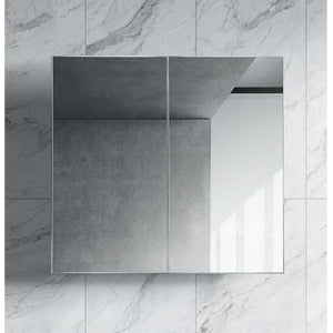 Azura Vanities PSH-9075 Brighton Collection Mirror Shaving Cabinet Gloss White 900mm