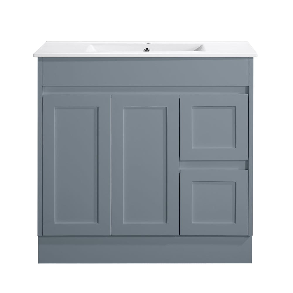 SK76-900WGM Quinn Collection Vanity 900mm - Matt Grey Single Bowl