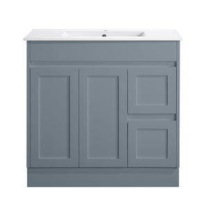 Azura Vanities SK76-900WGM Quinn Collection Vanity 900mm - Matt Grey Single Bowl