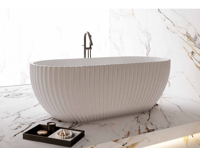 SY-991-170MW Henley Collection Freestanding Bathtub 1700mm x 800mm x 580mm (Height)