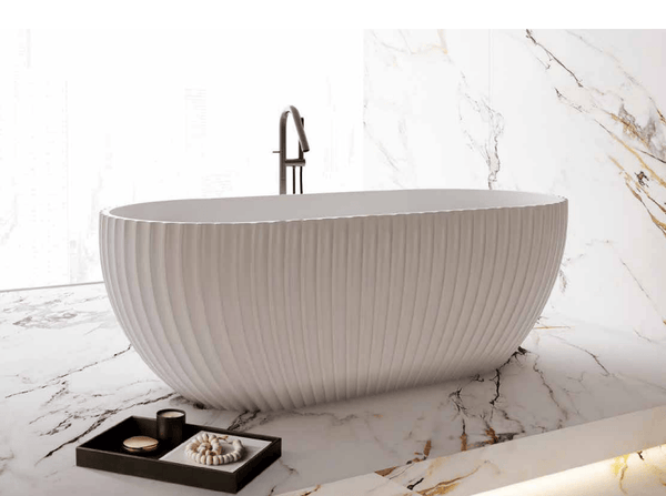 Avia Bathtubs SY-991-170MW Henley Collection Freestanding Bathtub 1700mm x 800mm x 580mm (Height)