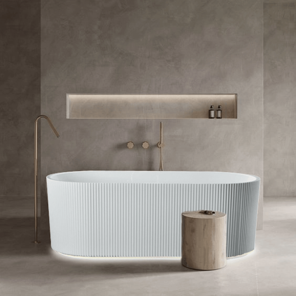 Best Bm Bathtubs BTC1500 Cairo Freestanding Bathtub 1500mm