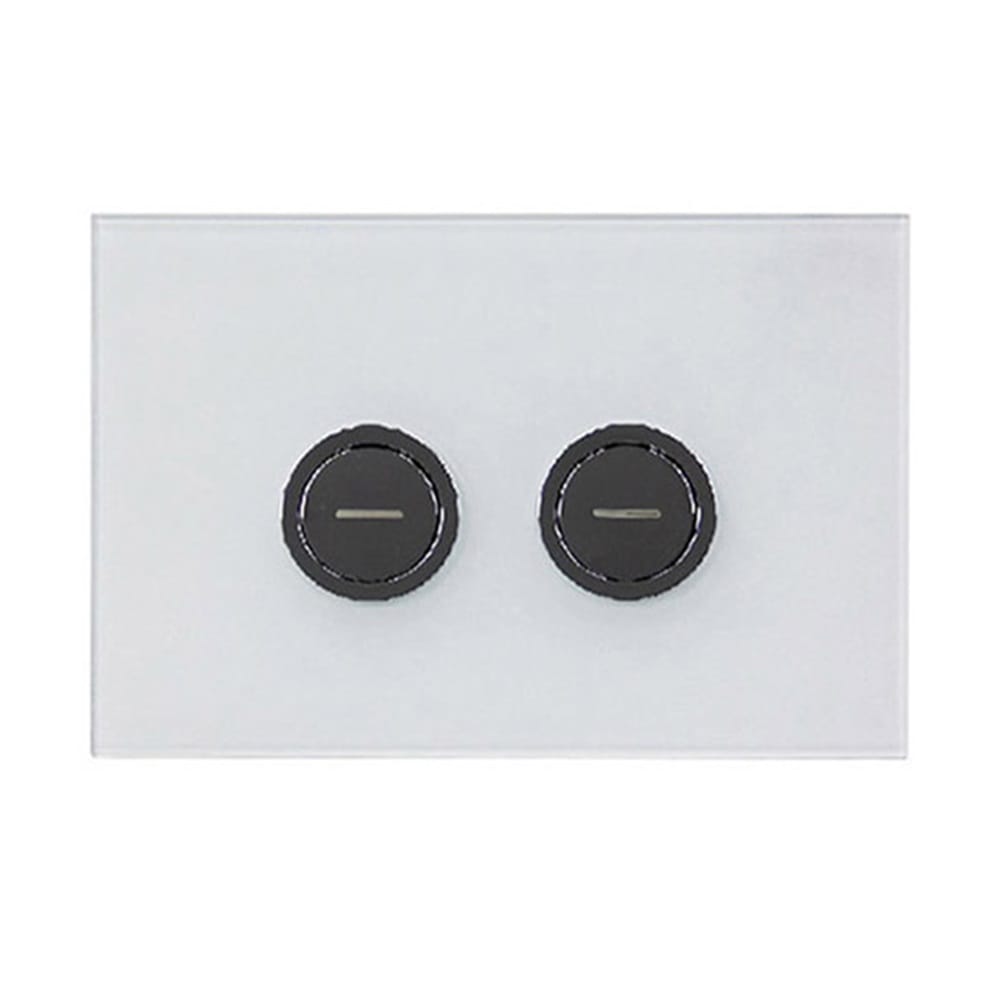 Best Bm Toilets BB04 — R&T Glass Pneumatic Push Plate