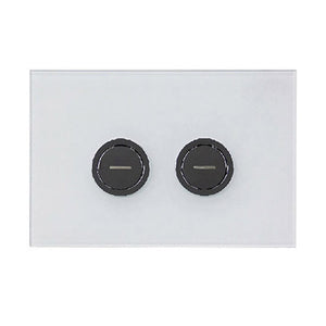 Best Bm Toilets BB04 — R&T Glass Pneumatic Push Plate