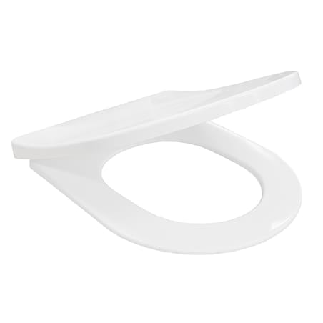 Best Bm Toilets OSH221 – Thick Short Projection Toilet Seat Cover, White