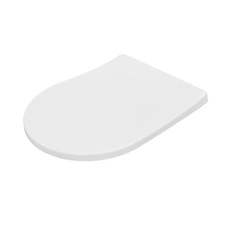Best Bm Toilets OSH221 – Thick Short Projection Toilet Seat Cover, White