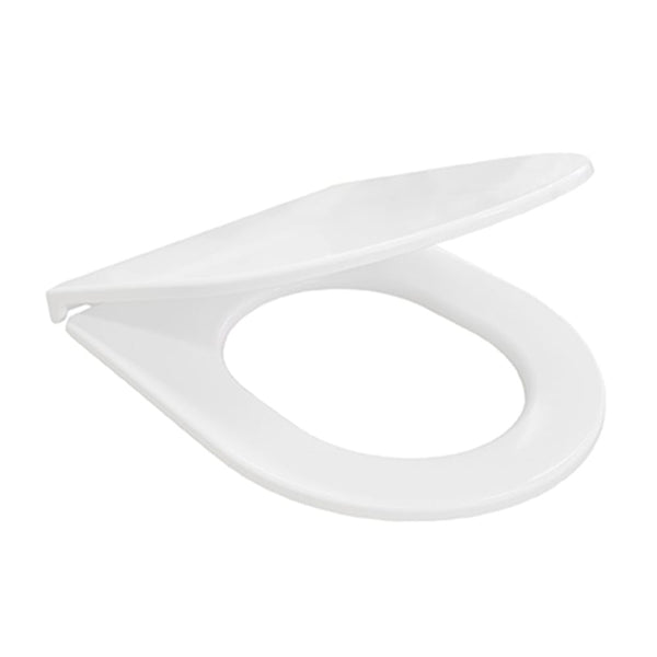 Best Bm Toilets SHC324 – Flat Short Projection Toilet Seat Cover, White