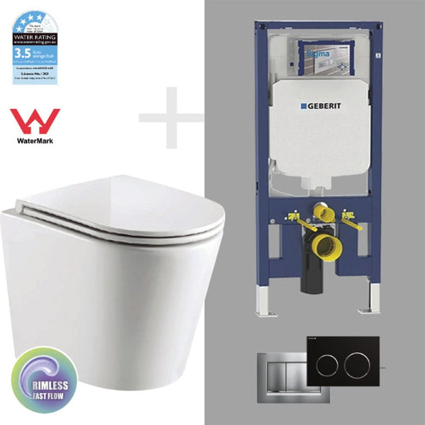 Best Bm Toilets T053E – PARMA Geberit Package