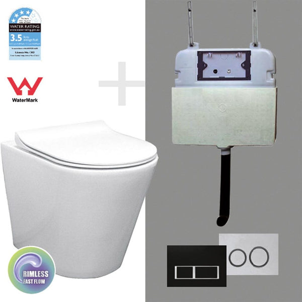 Best Bm Toilets T1003D – MILAN R&T Package