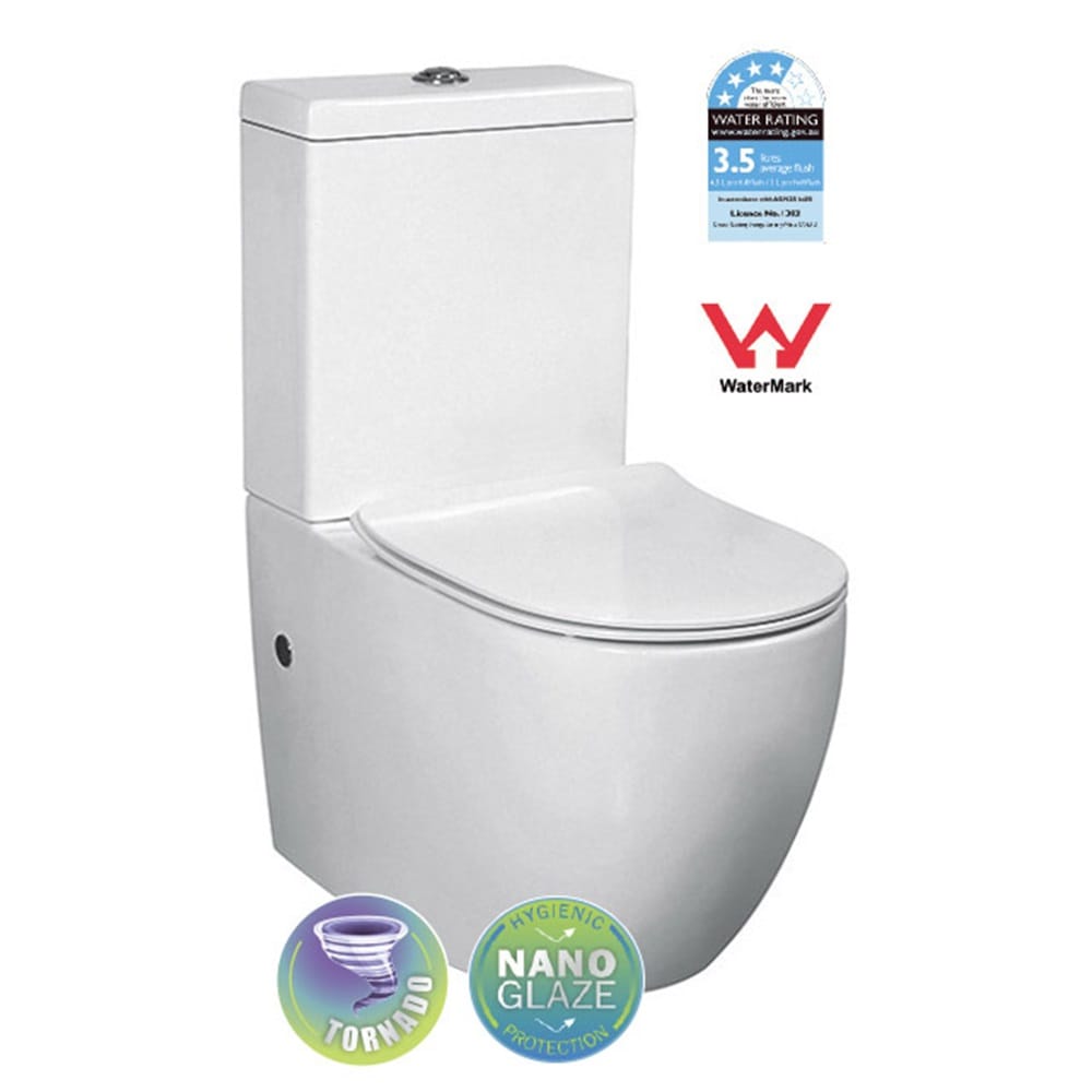 Best Bm Toilets T6083 — TOULOUSE Tornado Toilet Suite