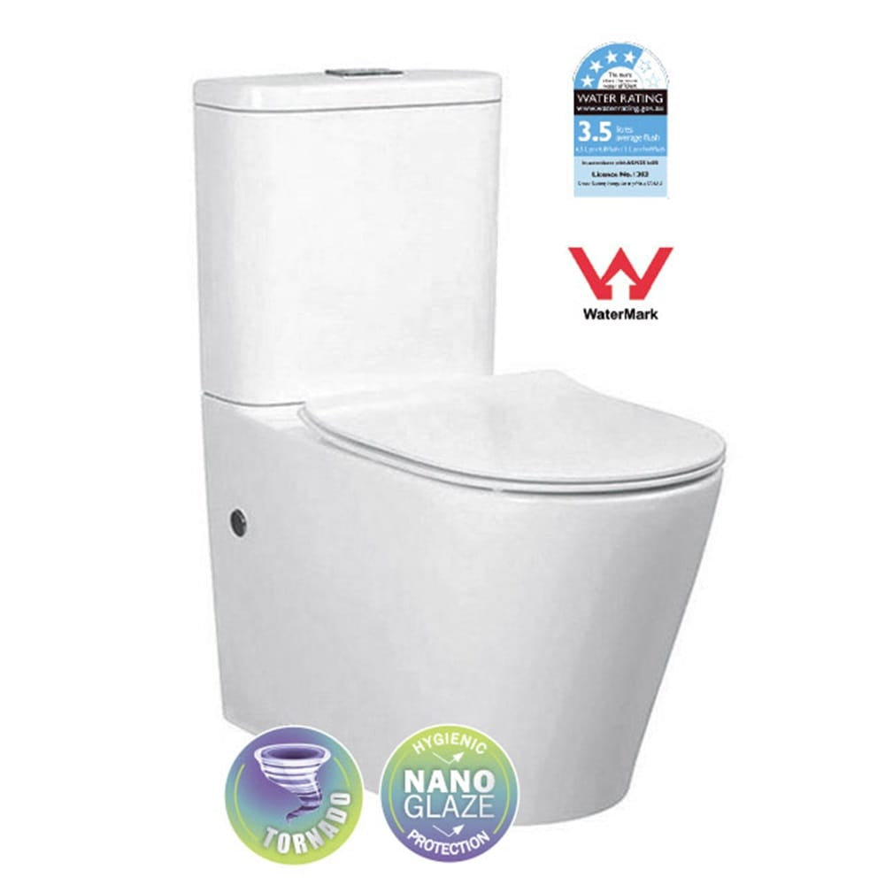 Best Bm Toilets T6088 — VENICE Tornado Toilet Suite