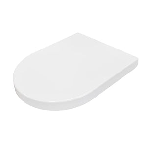 Best Bm Toilets TSC329 – Thick Toilet Seat Cover, White
