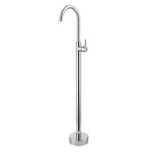 BS07.01 Pentro Round Chrome Solid Brass Freestanding Mixer